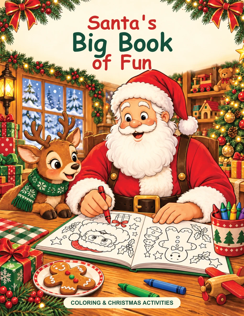 Santa’s Big Book of Fun front cover